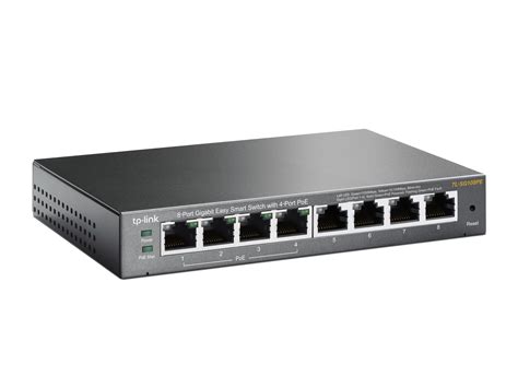 Tl Sg108pe 8 Port Gigabit Easy Smart Switch With 4 Port Poe Tp Link