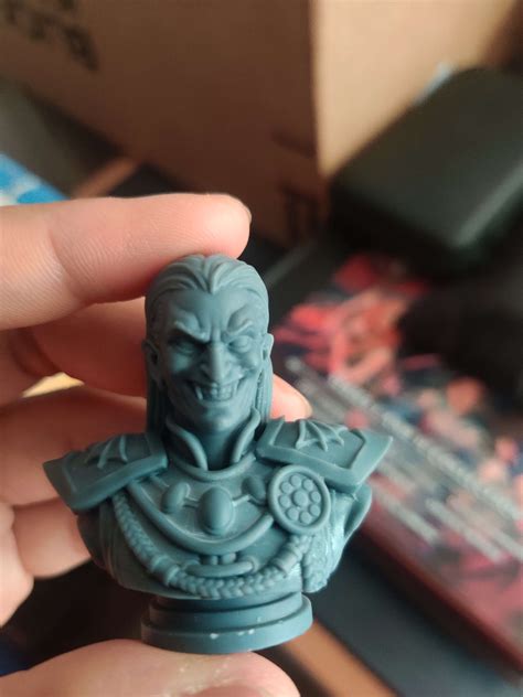 3D Printable Curse of Strahd - Strahd Von Zarovich Bust [Pre-Supported] by TytanTroll Miniatures