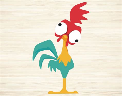 Hei Hei Cut File Svg Dxf Png Eps Pdf Clipart Vector Etsy