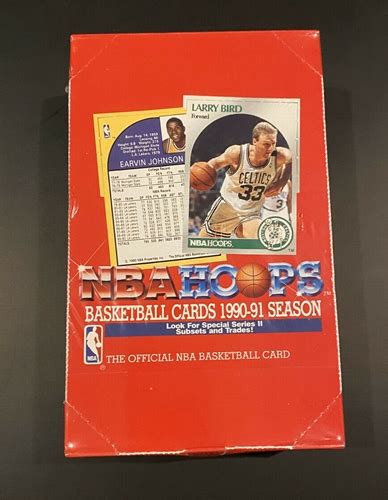 1990 91 Nba Hoops Basketball Cards Series 2 36 Pack Box New