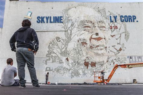 Streets Vhils Los Angeles Arrested Motion