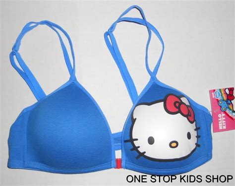 Hello Kitty Girls 30a 32a 34a 36a Bra Brasierre Underwear Under Garment