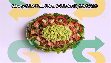 Subway Salad Menu Prices & Calories (Updated January 2024)