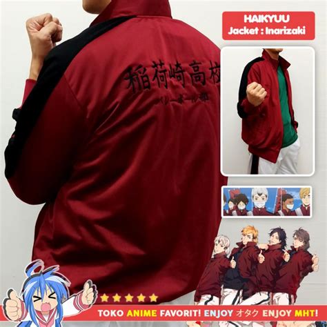 Jaket Anime Haikyuu INARIZAKI High School Volleyball Team Miya