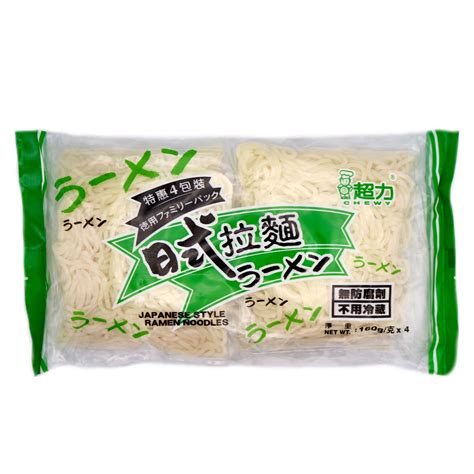 Chewy Instant Japanese Style Ramen Noodles 640g 4x160g Tuk Tuk Mart