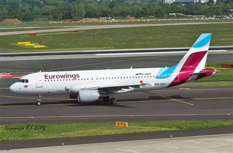 Airbus A320 211 D ABDP Eurowings Dusseldorf International Flickr