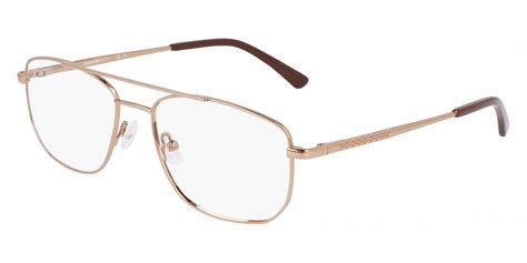 Marchon Nyc M Shiny Brown Eyeglasses