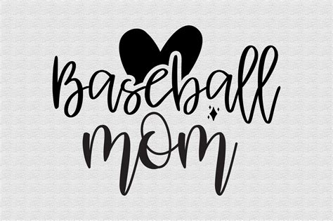 Baseball Mom Svg Graphic By Snrcrafts24 · Creative Fabrica