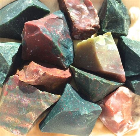 Bloodstone Rough Bloodstone Natural Raw Bloodstone Chakra Etsy