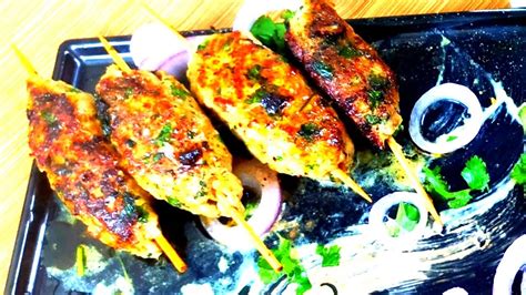 Juiciest Tandoori Chicken Seekh Kebab Without Oven Perfect Seekh Recipe