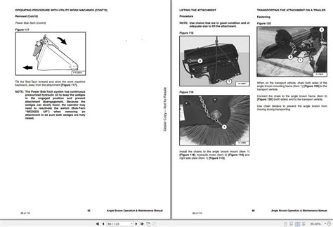 Bobcat Angle Broom Operation And Maintenance Manual