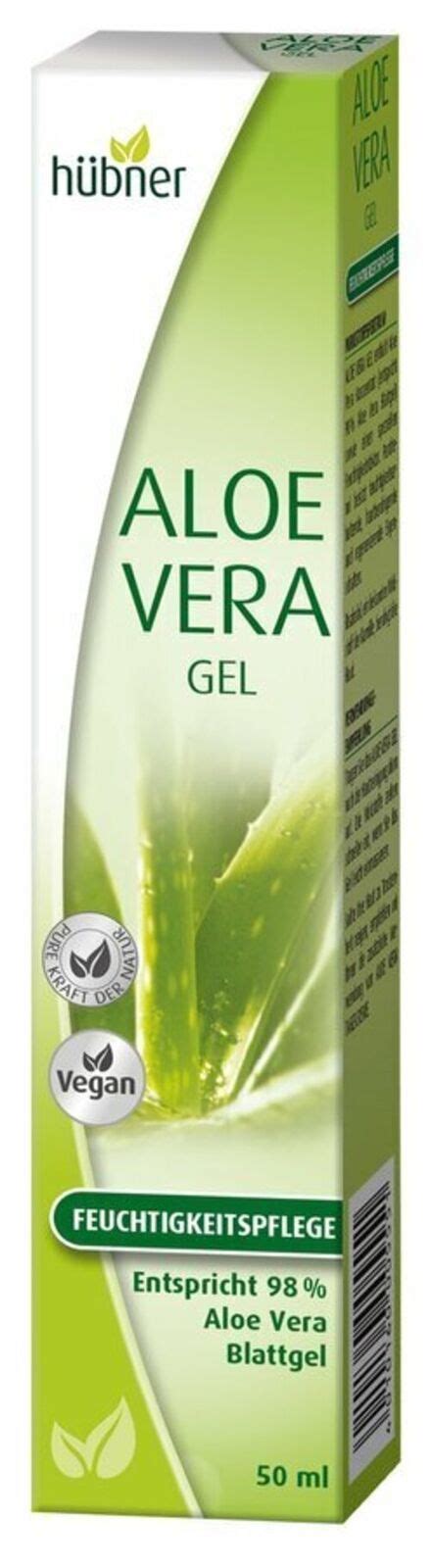 H Bner Aloe Vera Gel Ml Nat Rliche Feuchtigkeitspflege