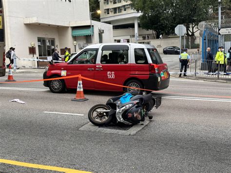 梨木樹外賣電單車攔腰撼的士 南亞裔鐵騎士傷重死亡 星島日報