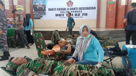 Rangkaian Hut Tni Di Natuna Ada Baksos Hingga Bakti Kesehatan