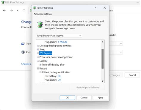 How To Create A Custom Power Plan On Windows 11