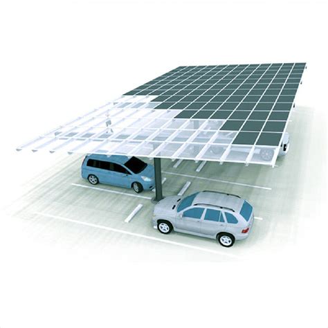 Single Multi Easy Installation Solar Carport Shade Canopies Structure