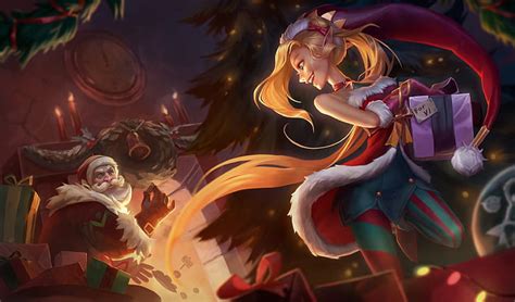 League Of Legends Christmas Wallpaper