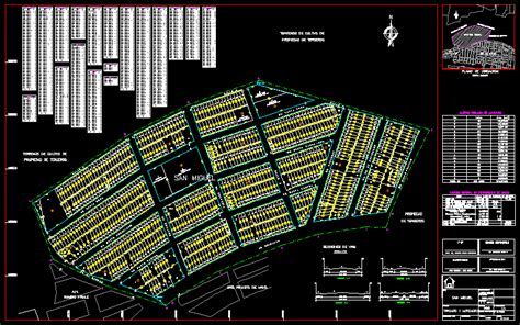 Urbanizacion Dwg Block For Autocad Designs Cad