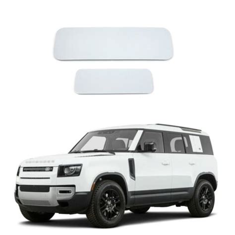 Fuji White Rear Tire Tyre Wheel Cover Plate Fit For LR Defender 130