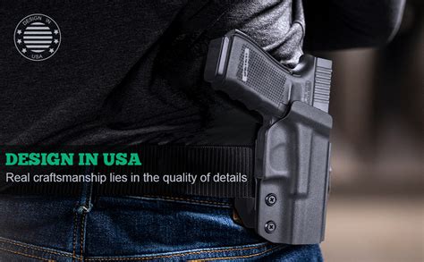 Warriorland Owb Kydex Holster Compatible With Glock 43 G43x And 43x Mos Pistol