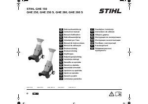 Bedienungsanleitung Stihl GHE 150 Gartenhäcksler