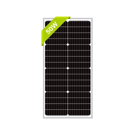 Newpowa New Solar Panel 50W 12V Mono Florida Photovoltaic