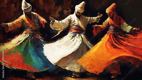 Sufi Dance Paintings