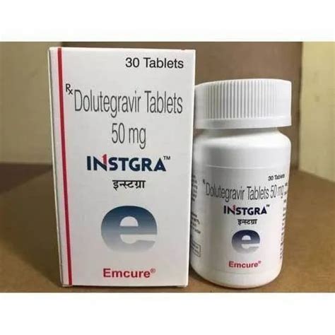 Instgra Dolutegravir Mg Tablets Emcure At Rs Bottle In Mumbai