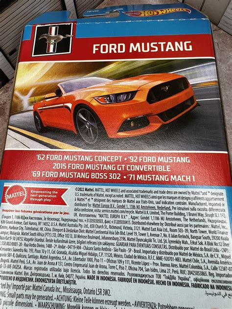 Hot Wheels Ford Mustang Pack EBay