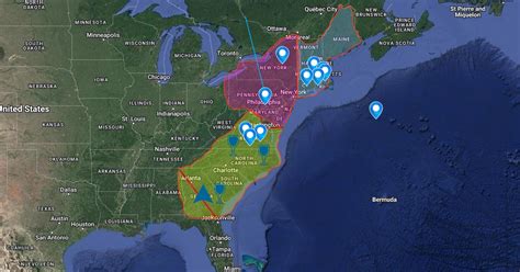 Colonies Chart Scribble Maps