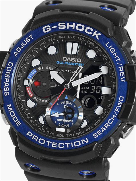 G Shock Gn B Aer Men S G Shock Gulfmaster World Time Chronograph