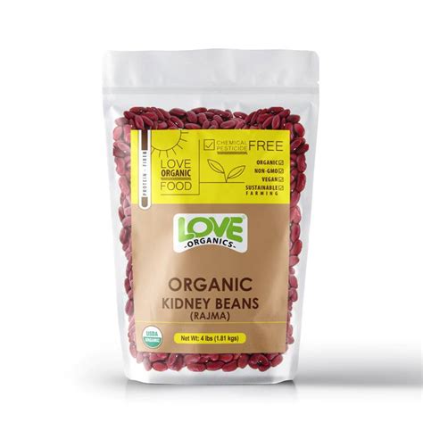 Organic Kidney Beans – Love Organics USA