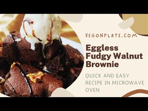 How To Make Eggless Chocolate Brownie At Home Fudgy Walnut Brownie