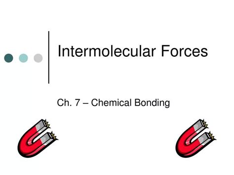 Ppt Intermolecular Forces Powerpoint Presentation Free Download Id