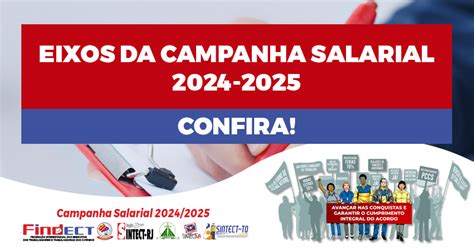 Findect Divulga Os Eixos Da Campanha Salarial Sintect Sp