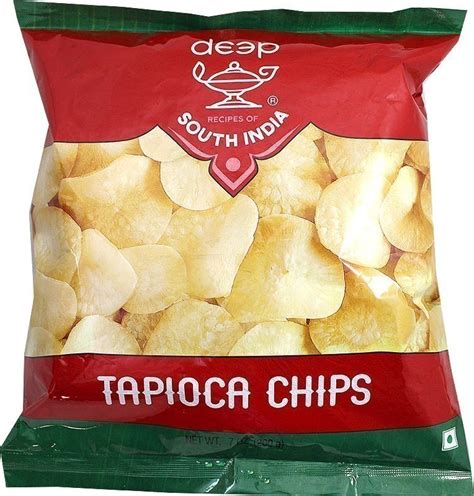 Deep South India Tapioca Chips Plain Udupi Deep South Indian