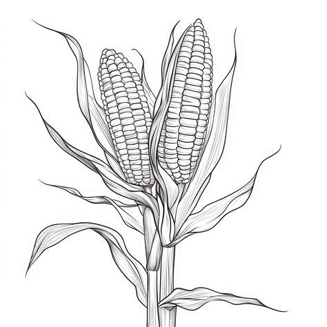 drawing corn 1