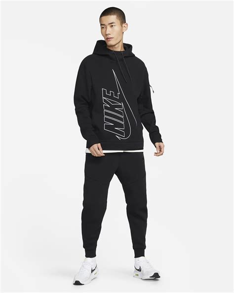 Nike Tech Fleece Mens Pullover Graphic Hoodie Nike Id