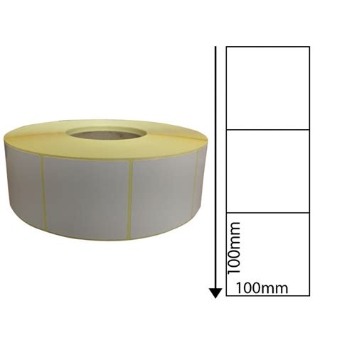 GK420d 100mm x 100mm Direct Thermal Labels