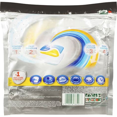 Fairy Platinum All In One Dishwasher Tablets Lemon 20pk 337g Woolworths