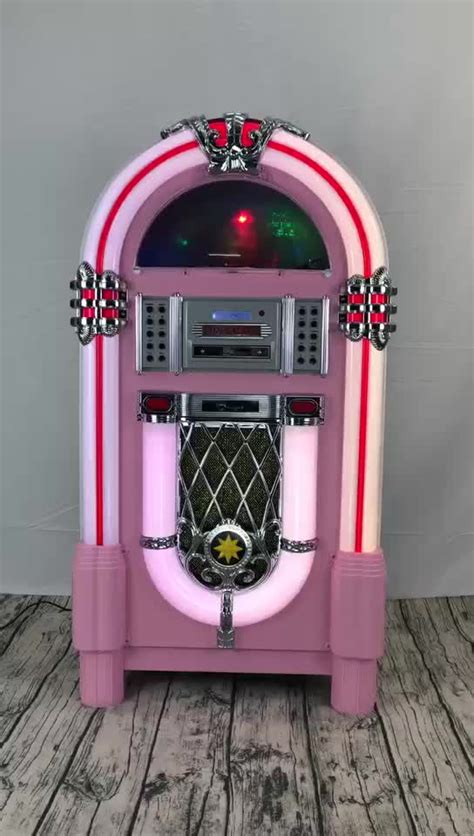 Vinyl Jukebox With Bluetooth,Cd Player,Radio,Usb,Sd - Buy Jukebox,Cd ...