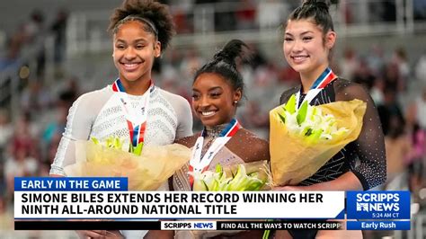 Simone Biles Continues Olympic Prep Cruising To Her 9th U S