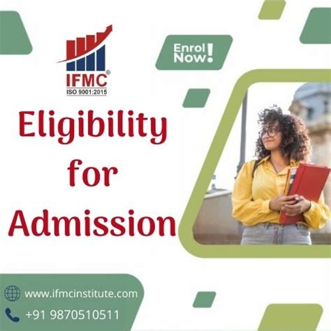 Eligibility For Admission Stock Market Education In India Ifmc Institute