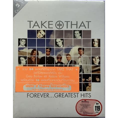 Cassette Tape เทปคาสเซ็ตเพลง Take That Forever Greatest Hits 2 ม้วนคู่