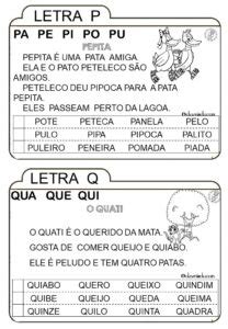 A Arte De Educar Atividades Leiturinhas