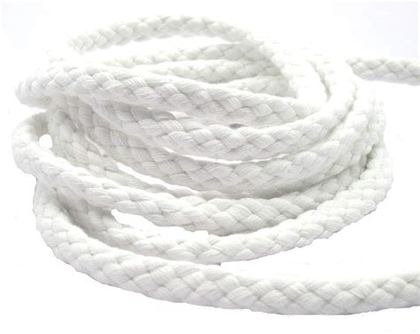 EMS Corde en coton tressé Blanc 10 mm Amazon fr Cuisine Maison