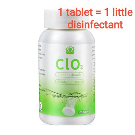 Chlorine Dioxide Disinfection Tablet Disinfectant Chemical Sanitizing