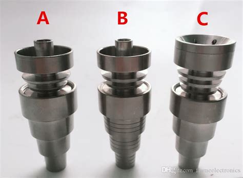 Universal Domeless In Titanium Nails Mm Mm Mm Joint Male And