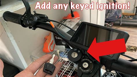 How To Add A Keyd Ignition To Any Ebikeeasiest Method Youtube