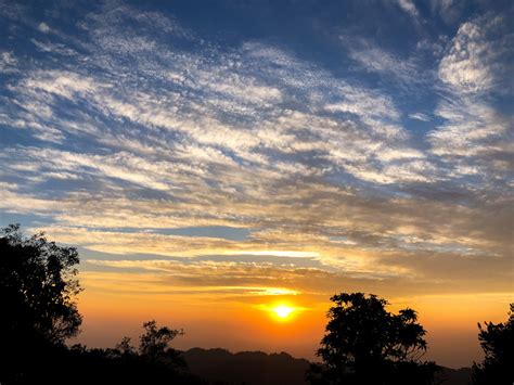 Banco De Imagens Nascer Do Sol Céu Nuvem Afterglow Paisagem Natural Por Do Sol Natureza